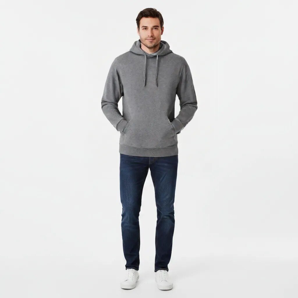 JERZEES NuBlend Hooded Sweatshirt for Casual, Winter & Outdoor Wear