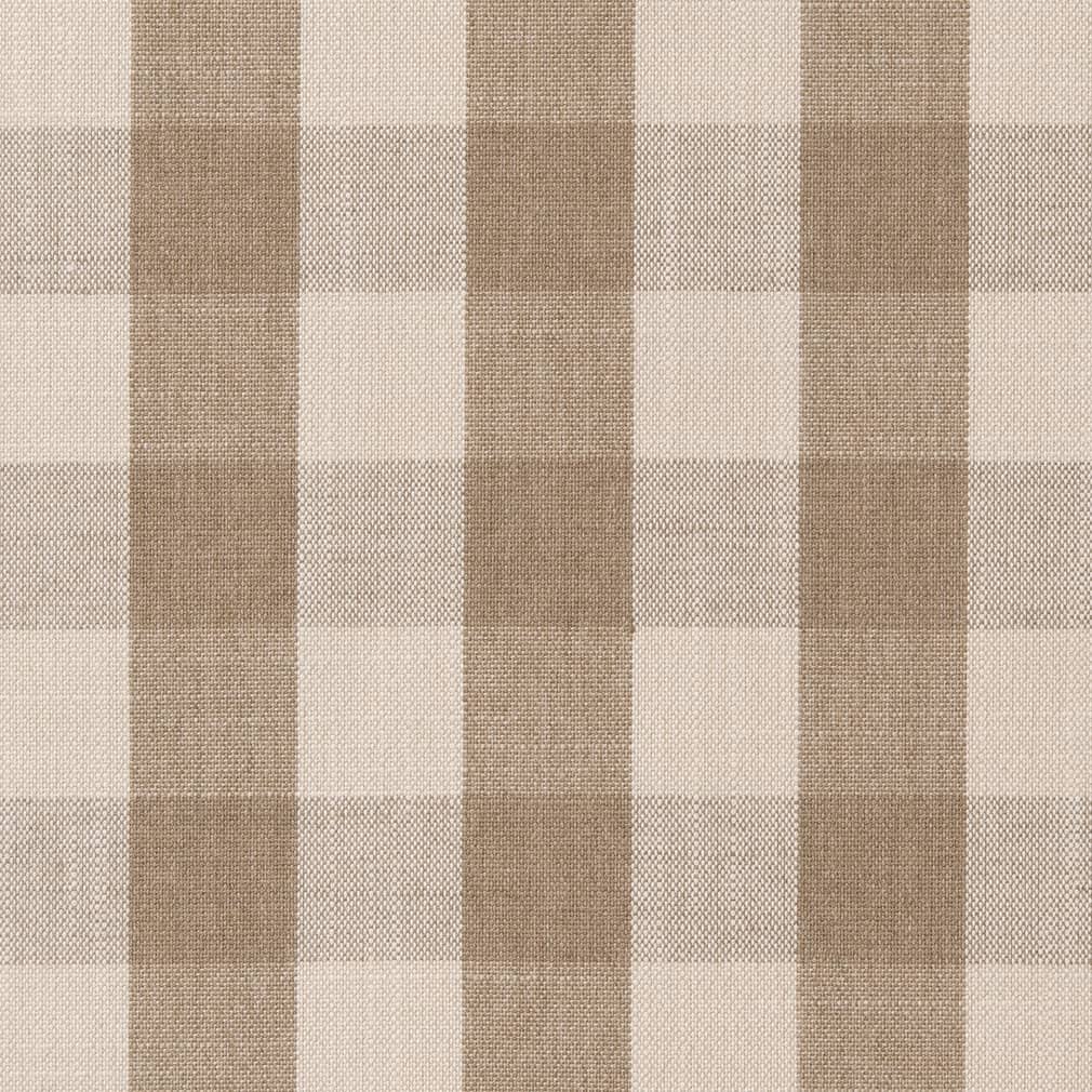 Upholstery Fabric - Beige & Taupe Check & Houndstooth,Plaid Upholstery Fabric 54 Inches"