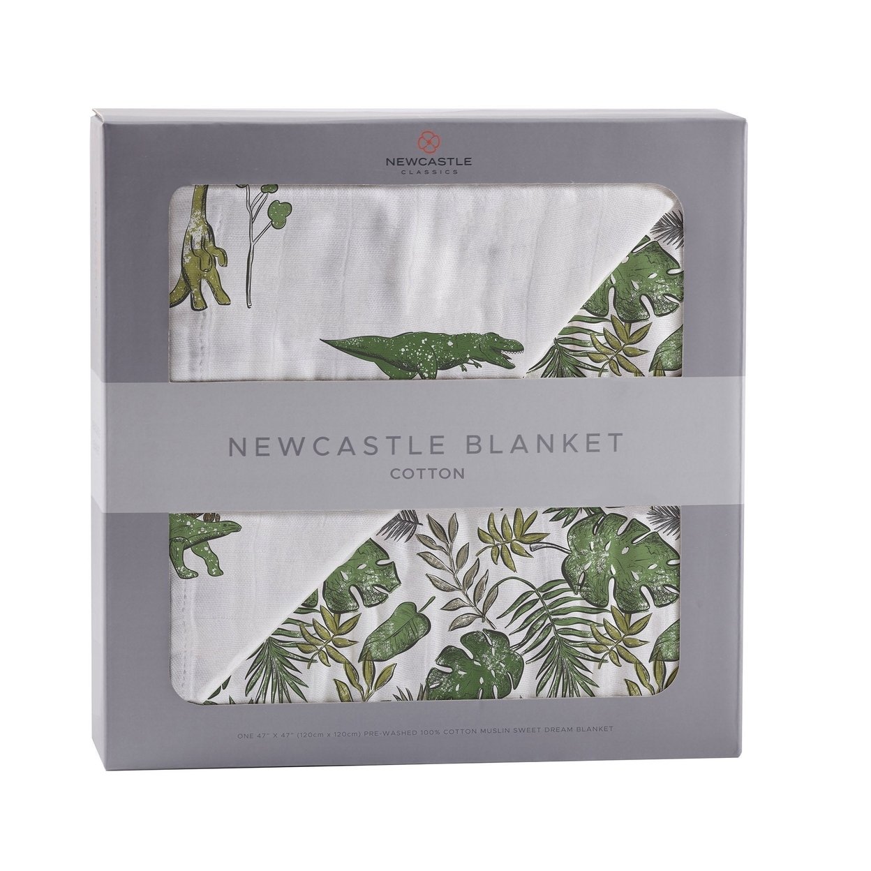 Dino Days And Tropical Forest Newcastle Blanket