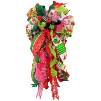 7/8&#x22; Diagonal Weave Ribbon: Lime Green  (10 Yards)