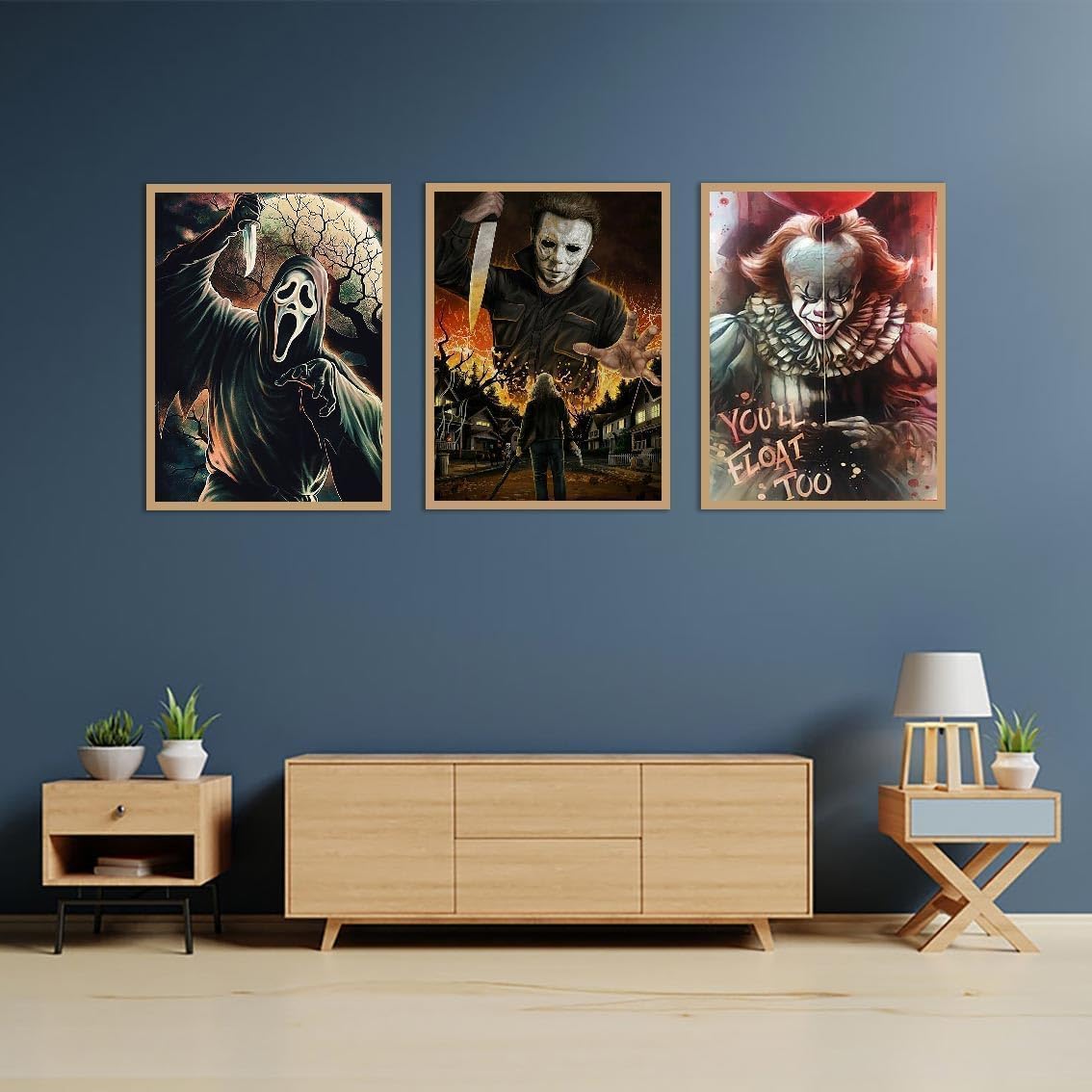 3 Pack Halloween 5D Diamond Art Kits,Diamond Painting Kits for Adults,12x16inch