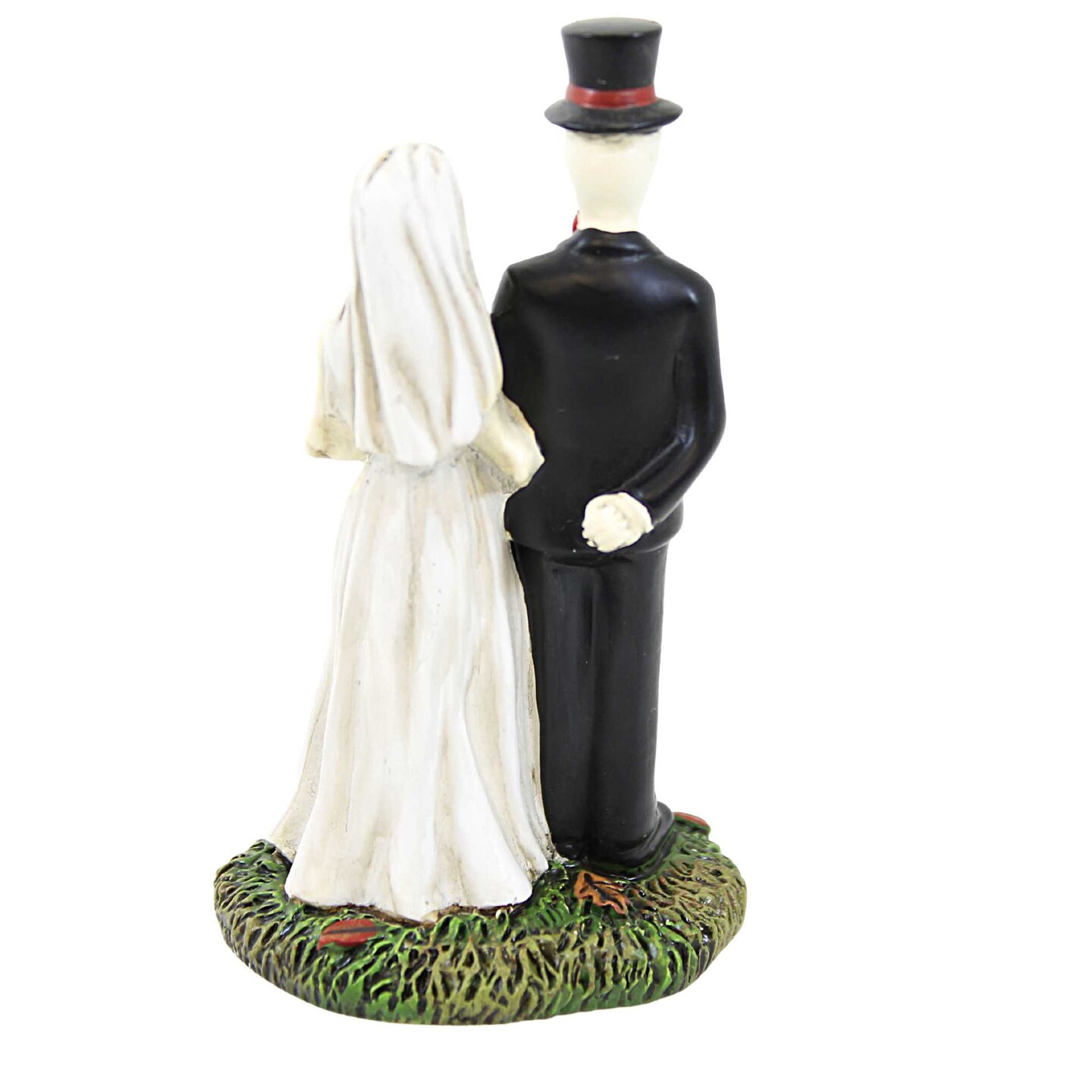 Department 56 Villages 3.5 Inch Matri-Boney Halloween Halloween Village , Halloween Decor Halloween Bride Groom Wedding
