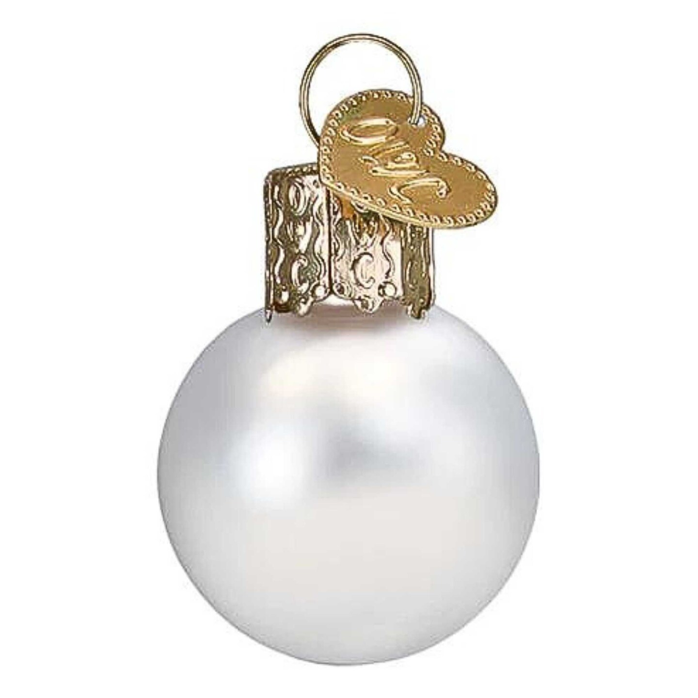 Old World Christmas 1.5 Inch Mini Evil Eye Halloween Tree Ornament , Green Blood Shot