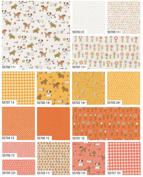 Lucky Fat Quarter Bundle by Sweetwater for Moda (55700AB)