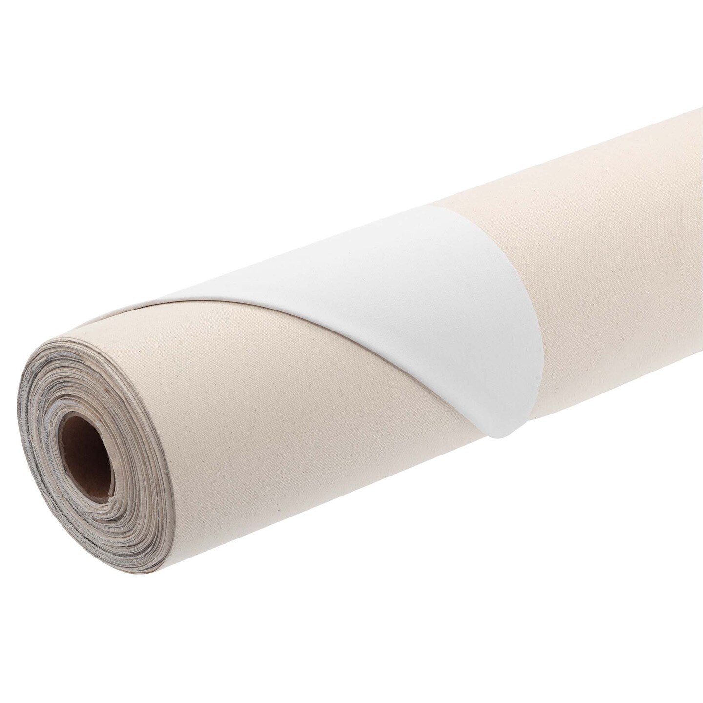 Paramount All Media Double-Primed White Canvas Roll 30 Yard - Unbleached 100% Cotton, Acid-Free Acrylic Primer, 11 oz Primed Weight, Medium-Tooth Surface - Perfect for Oil, Acrylic, Alkyd Paints