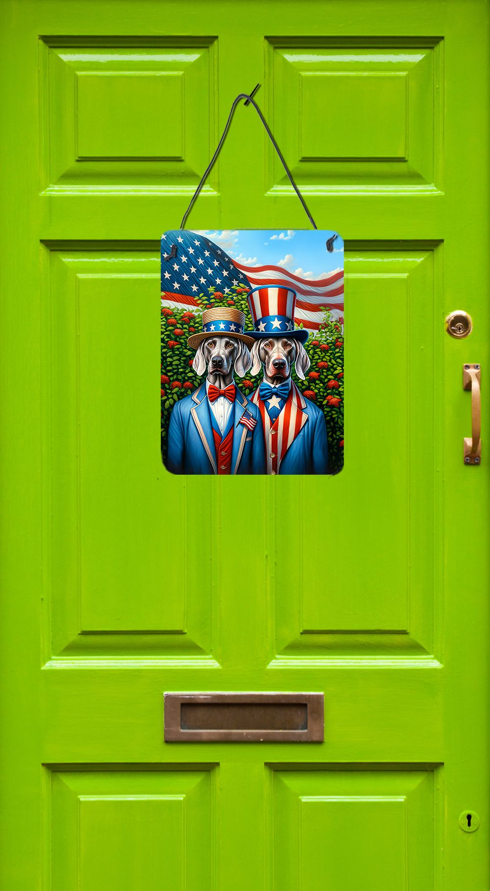 Edge Collection - 12" x 16" - Multicolor - Weatherproof Metal Artwork - 1 Piece