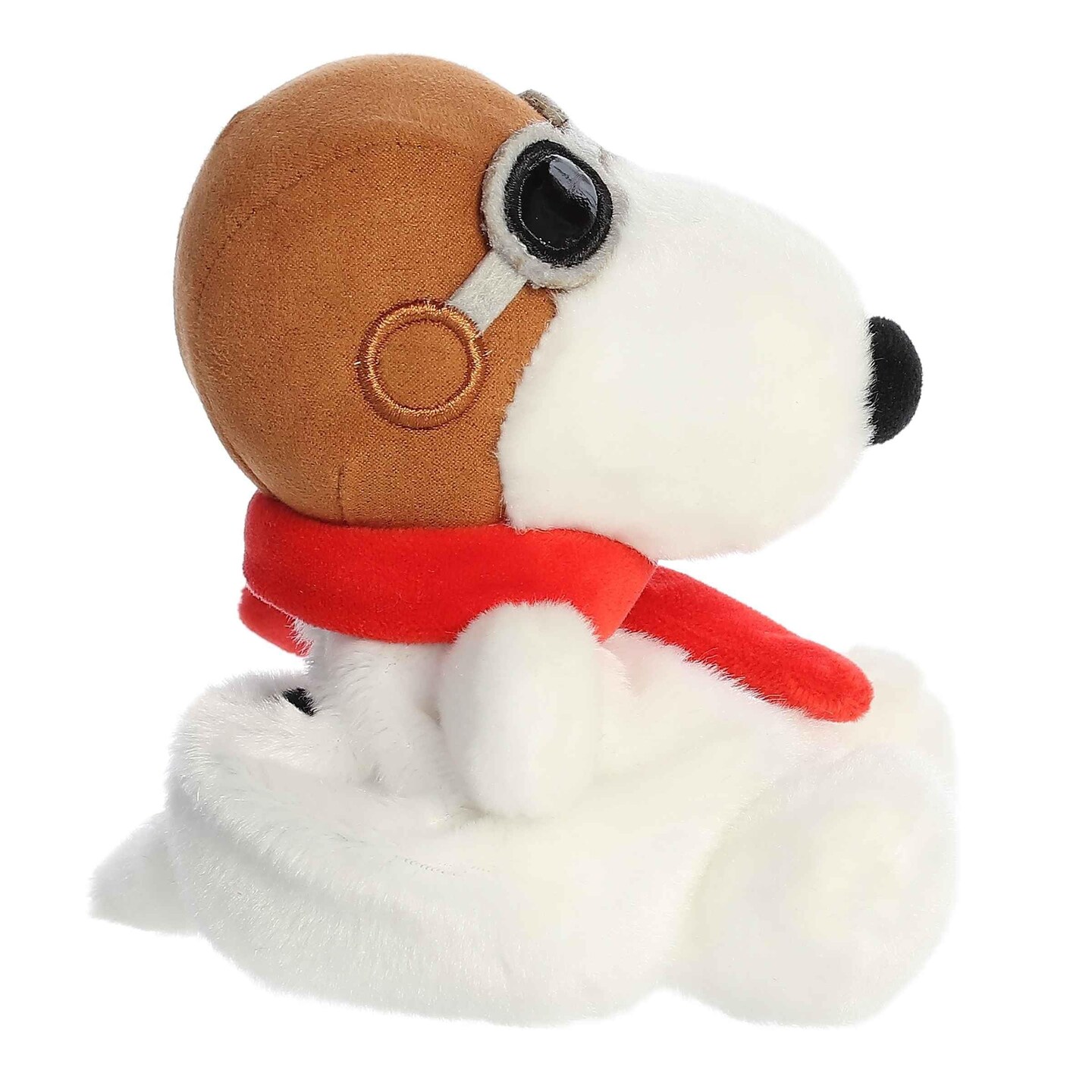 Aurora® Timeless Peanuts® Palm Pals™ Flying Ace Stuffed Animal - Classic Characters - Lasting Memories - White 5 Inches