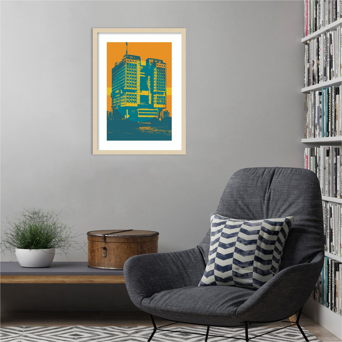 Architecture IV by Gary William Wood Framed Wall Art Print
