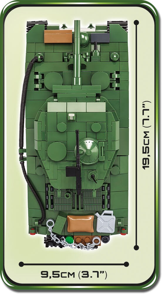 COBI Historical Collection Sherman M4A3E2 &#x22;Jumbo&#x22; Tank