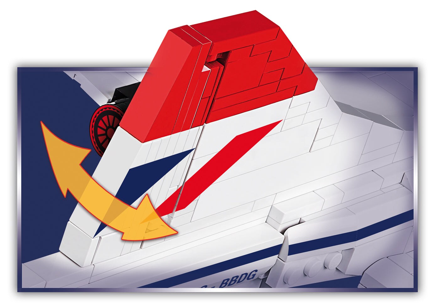 COBI Historical Collection Brooklands Museum G-BBDG Concorde Turbojet Plane