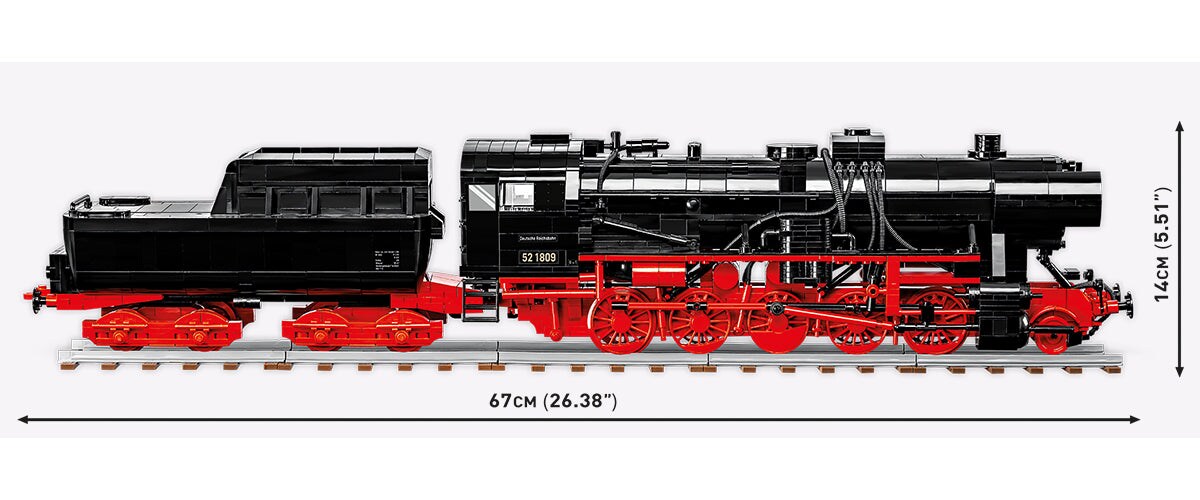 COBI Historical Collection DR BR Class 52 Steam Locomotive