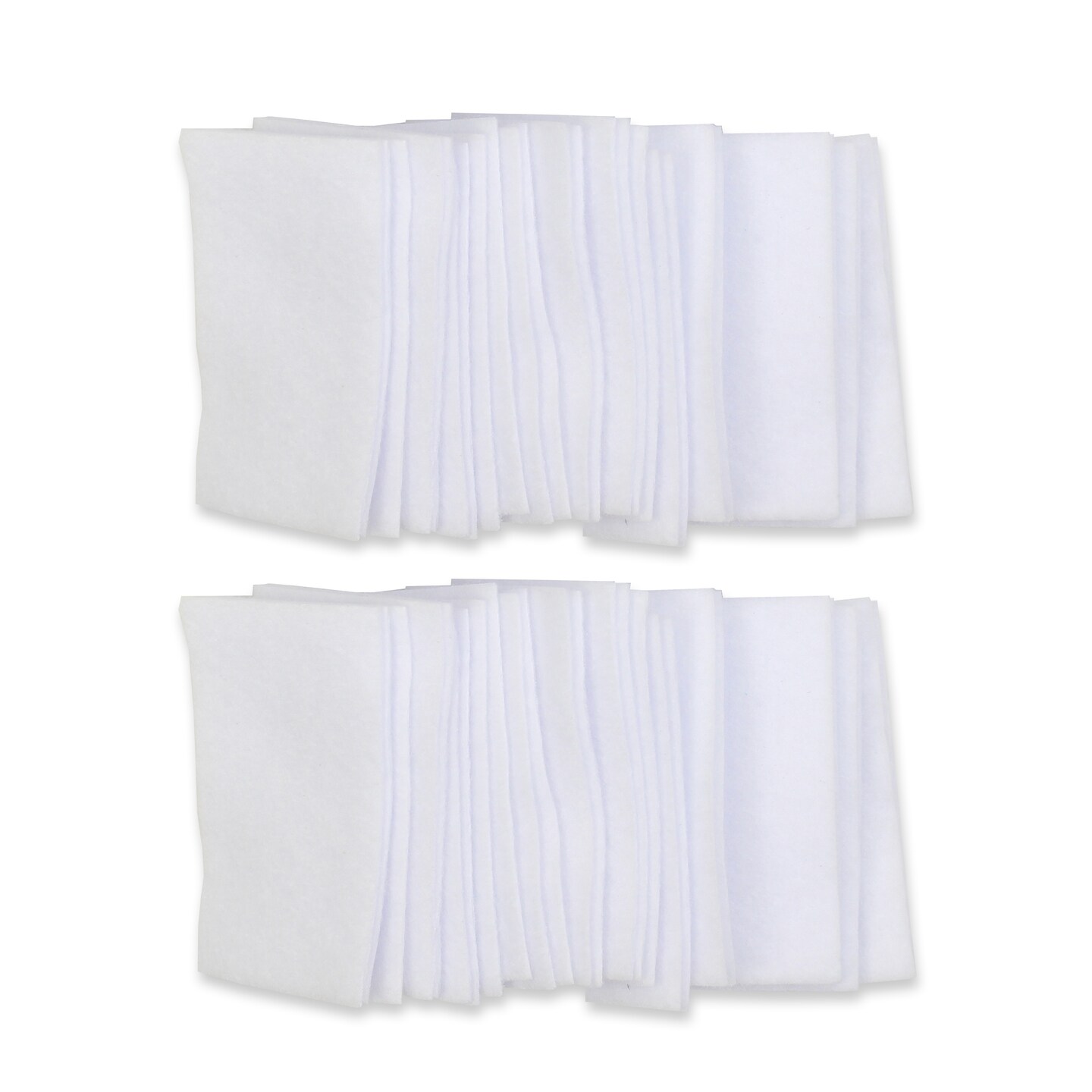 Little Birdie Alcohol Ink Applicator Refill Felt 50/Pkg-Rectangle