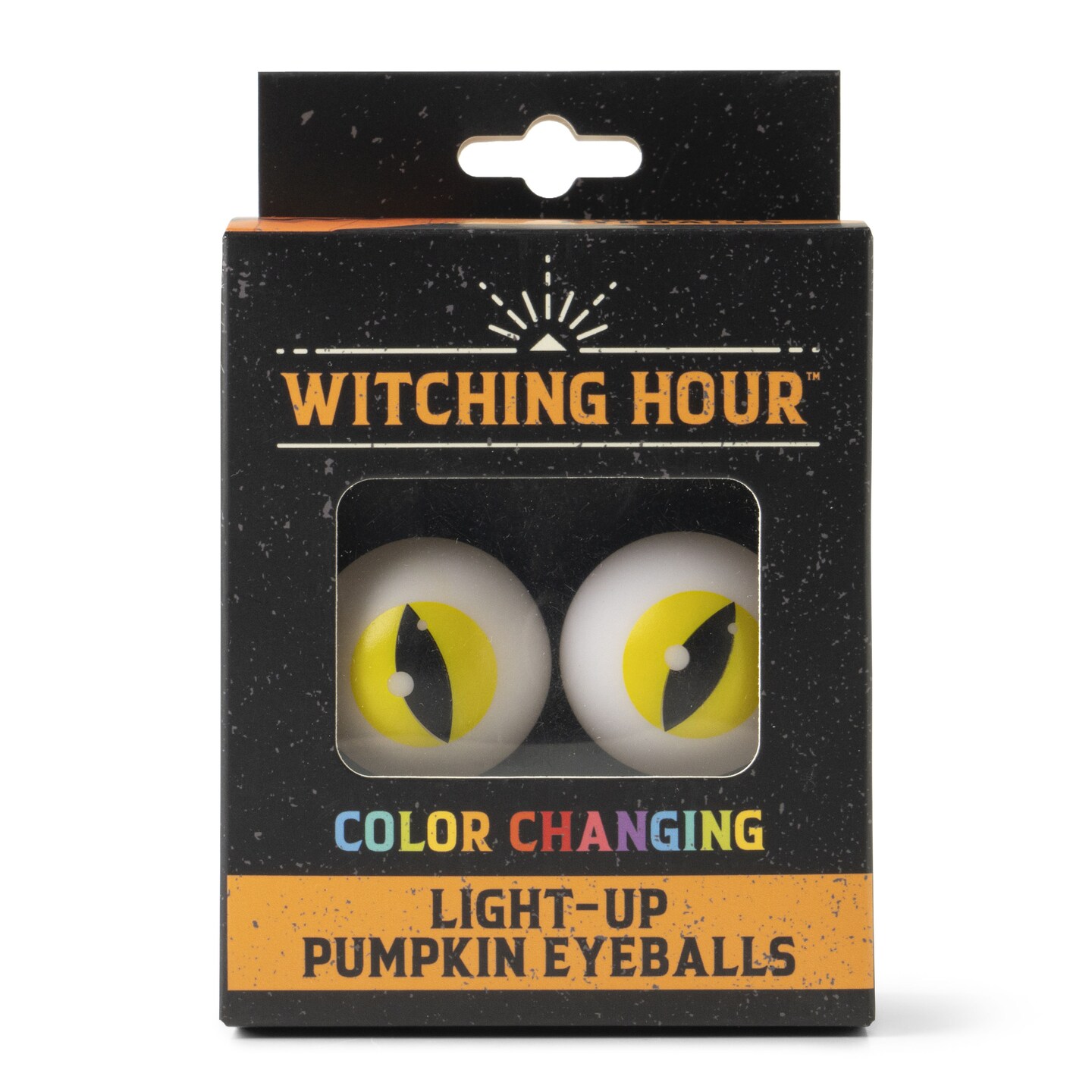 Witching Hour Light-Up Pumpkin Eyeballs-18 Piece Assortment
