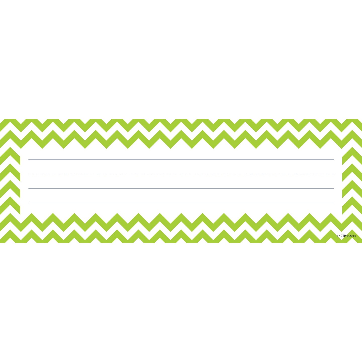 Chevron Solids Name Plates, 36 Per Pack