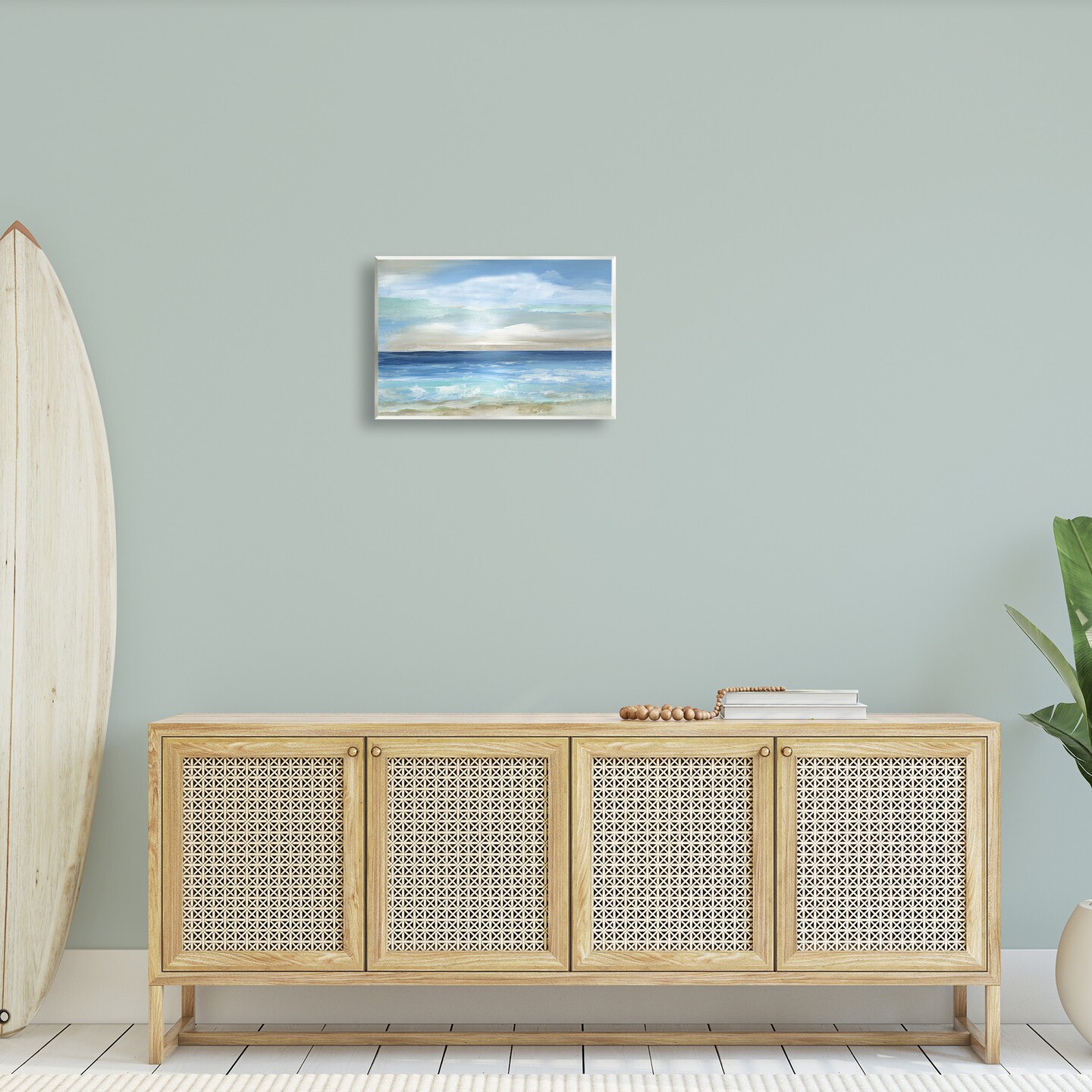 Stupell Industries Crashing Ocean Ripples Scenery Wall Plaque Art
