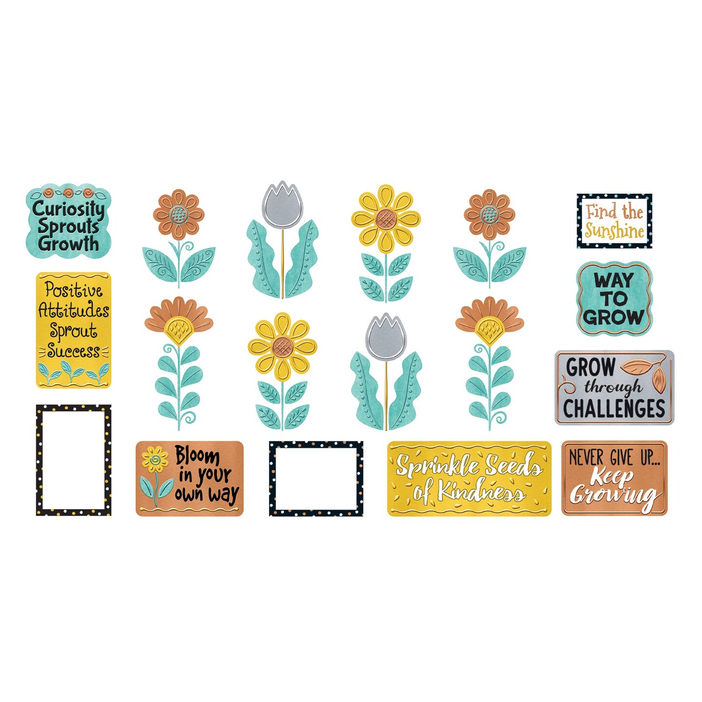 I ♥ Metal™ Grow for It Mini Bulletin Board Set | Michaels