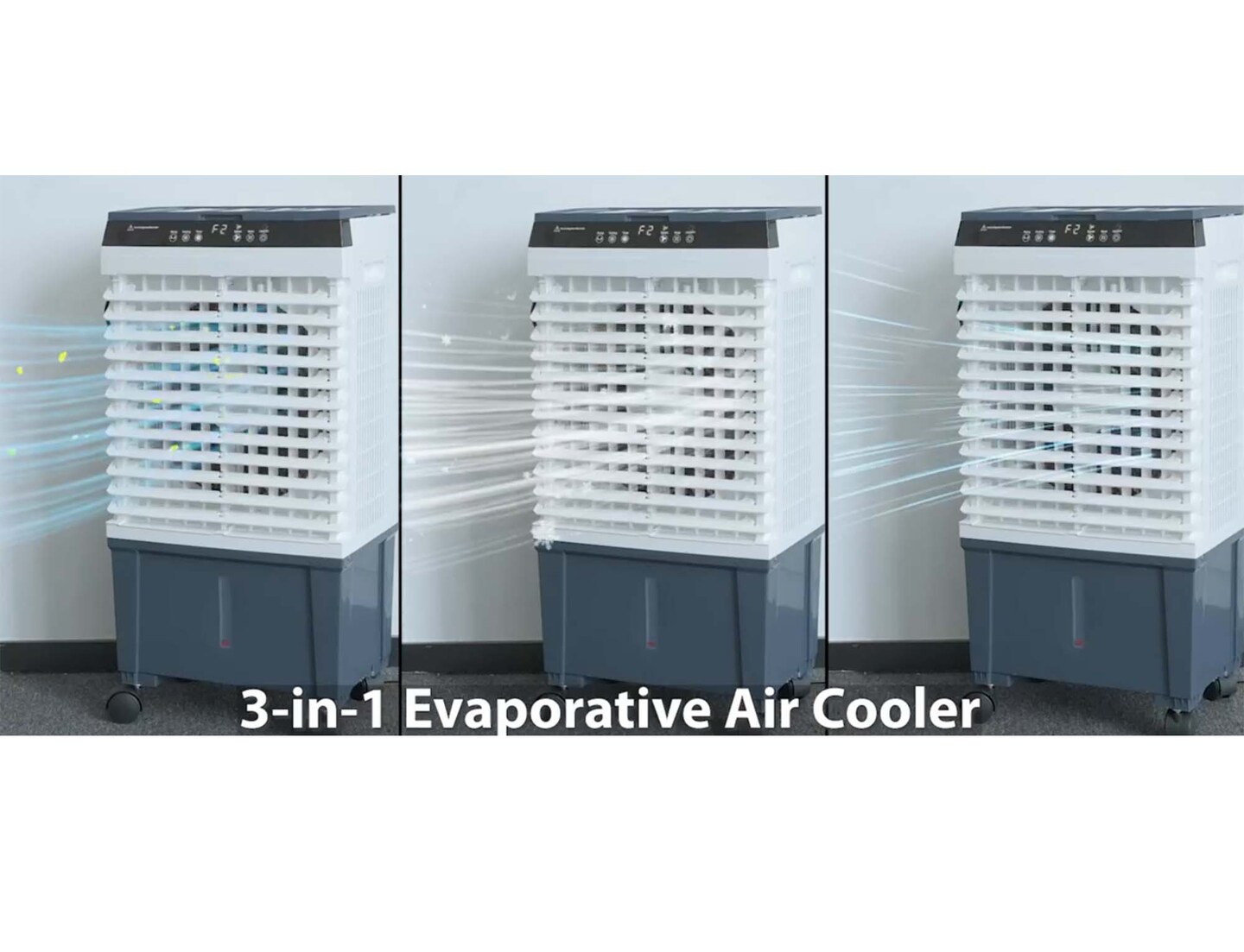 Air Choice&#xAE; Swamp Cooler: 1800CFM, 12H Timer, Remote, 5.3 Gal Tank, 3 Speeds