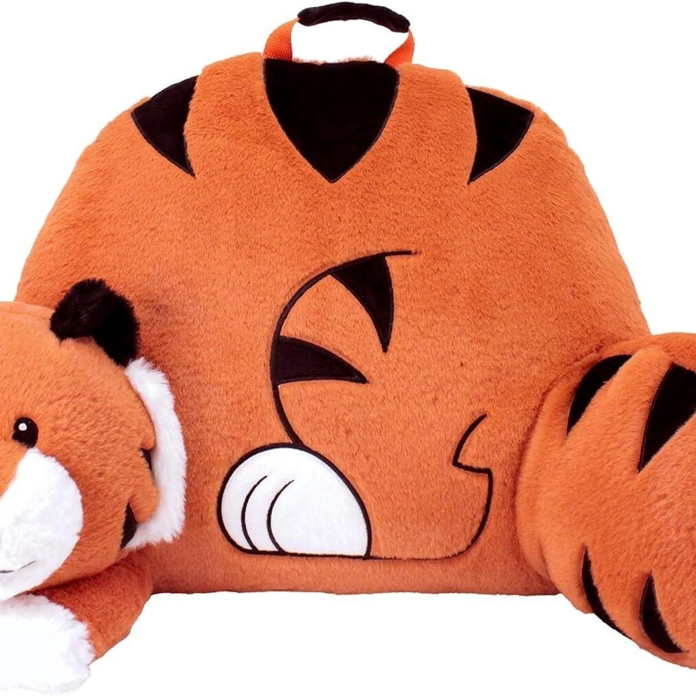 Soft Landing Tiger Nesting Nook Premium Backrest With Carrying Handle Tiger