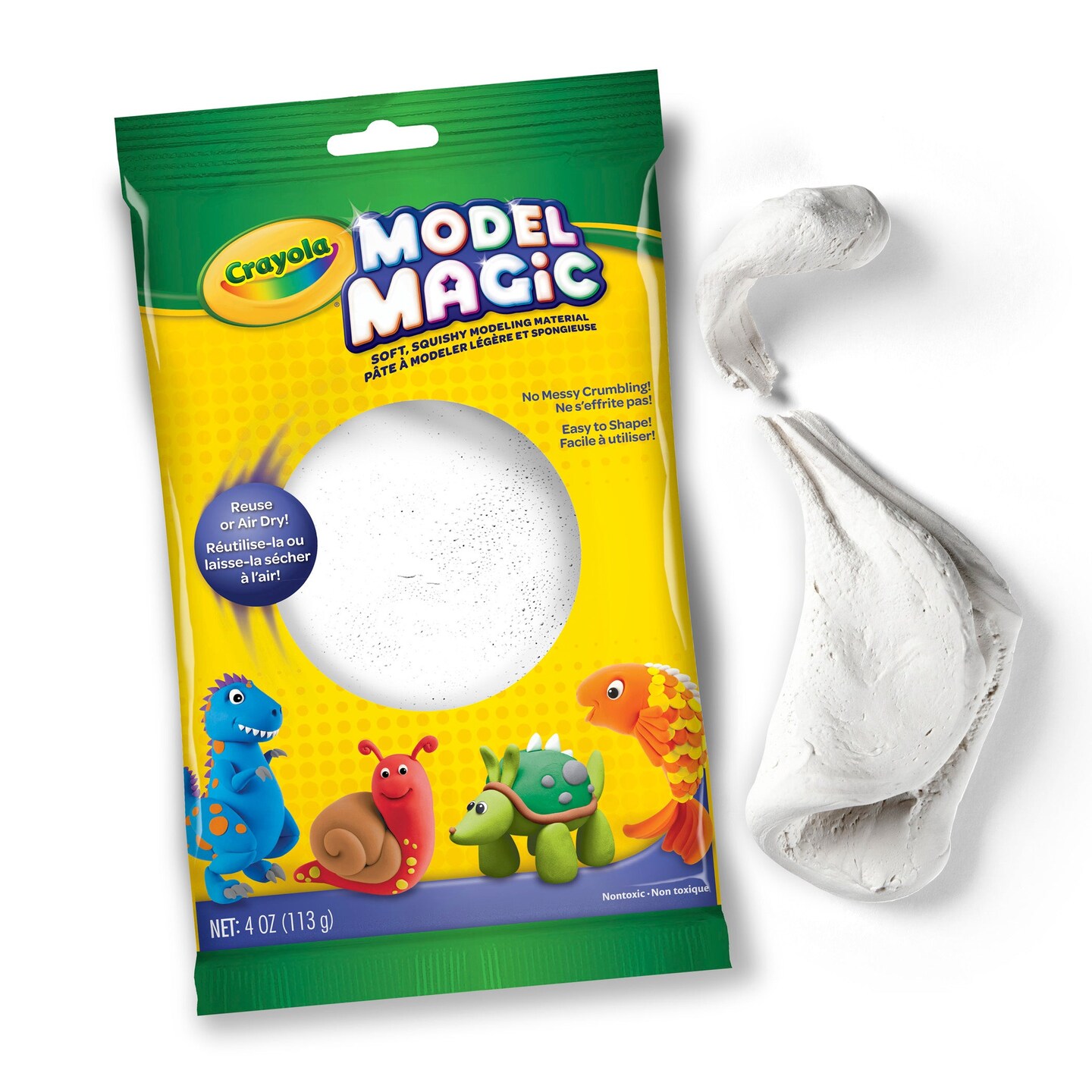 Model Magic® Modeling Compound, White, 4 oz. Pouch | Michaels