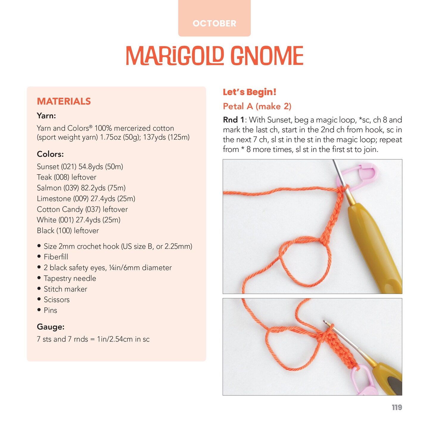 Flower Gnomigurumi: 12 Cute Amigurumi Gnomes to Crochet-160 Pages