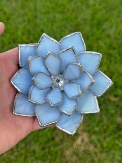 Handmade Stained Glass Succulent Home Decor | MakerPlace by Michaels