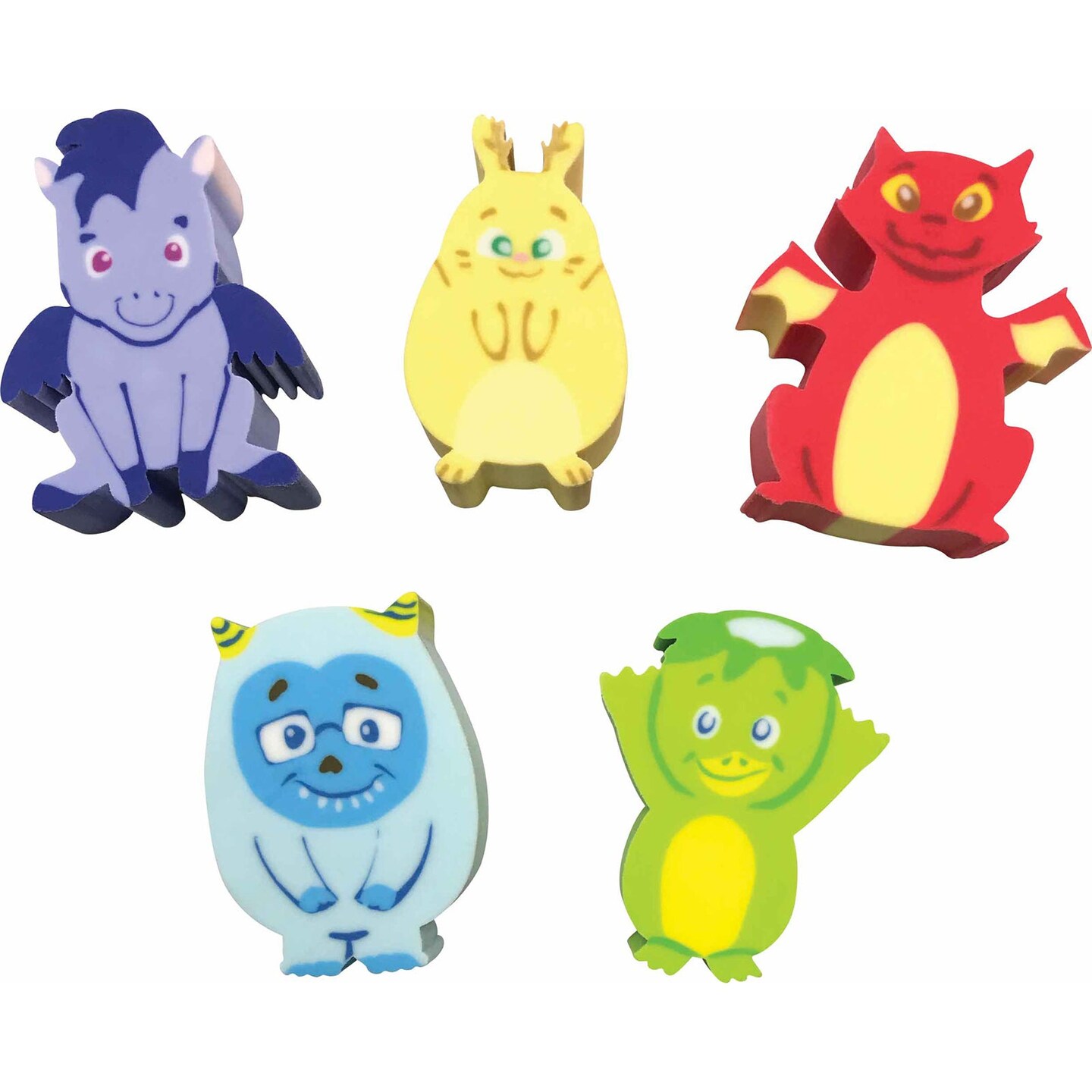 Whatsits&#x2122; Collectable Erasers Mystery Packs: Fantasy Friends