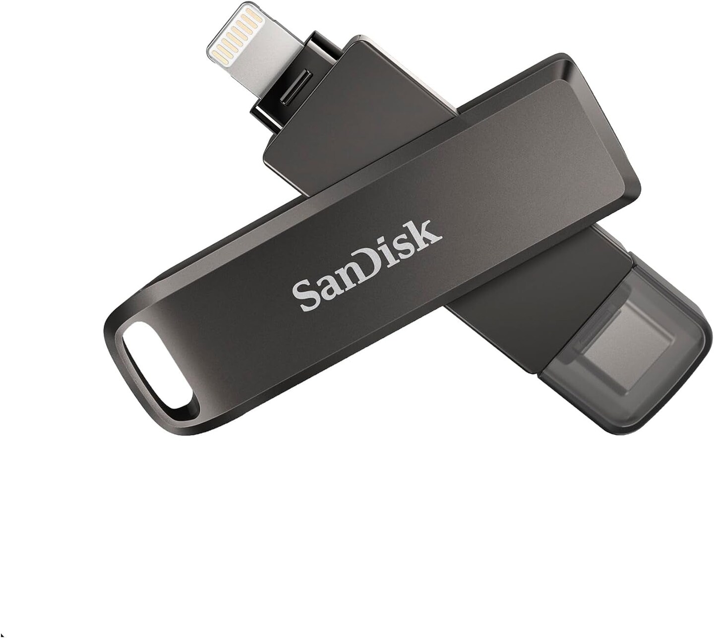 64GB Ixpand Flash Drive Luxe - the 2-In-1 USB for Iphone, Ipad, and Computer - Thumb Drive with Lightning and USB Type-C Connectors &#x2013; SDIX70N-064G-GN6NN