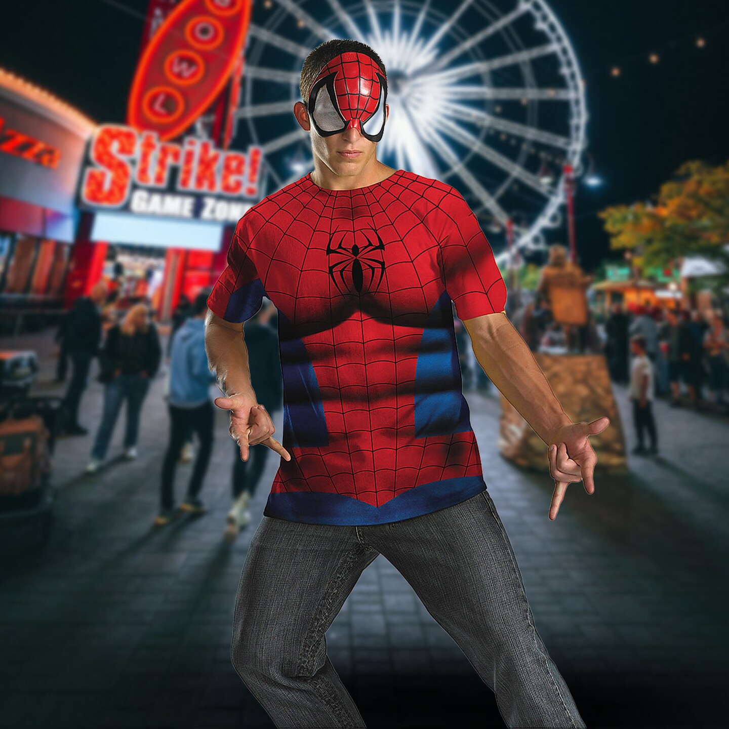 Men&#x27;s Spider-Man Costume Kit