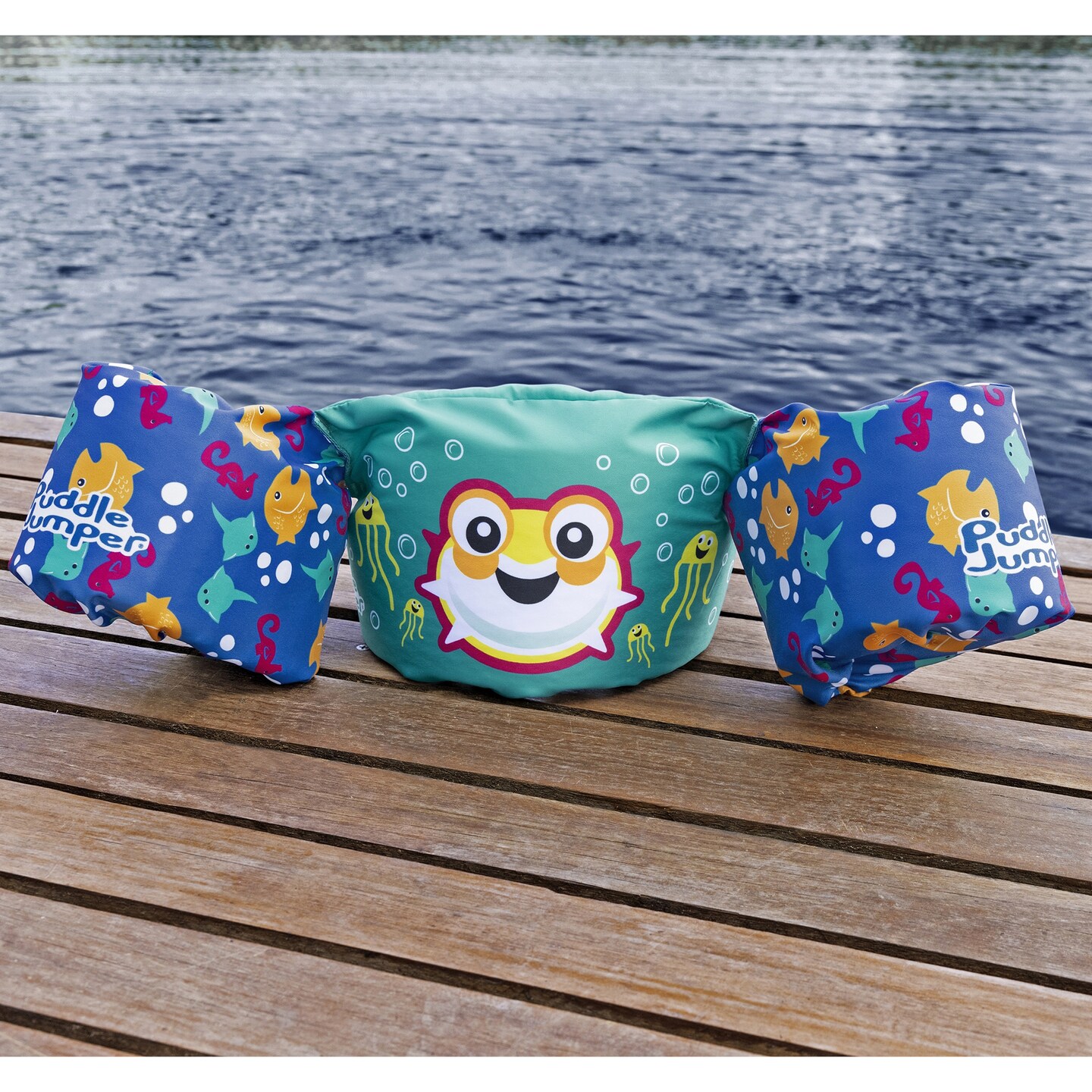 Puddle Jumper Child Deluxe Life Vest - Blowfish (For Childred 33-55 lbs)