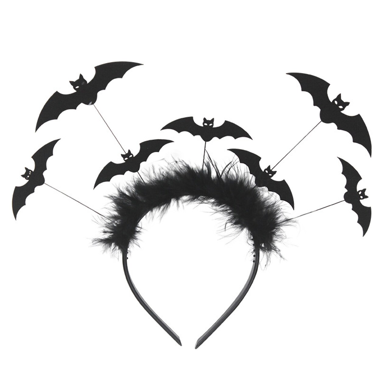 Halloween Headband Bat Pattern Decoration Create Atmosphere Spooky Zombie Hand Headband Halloween Costume Accessory