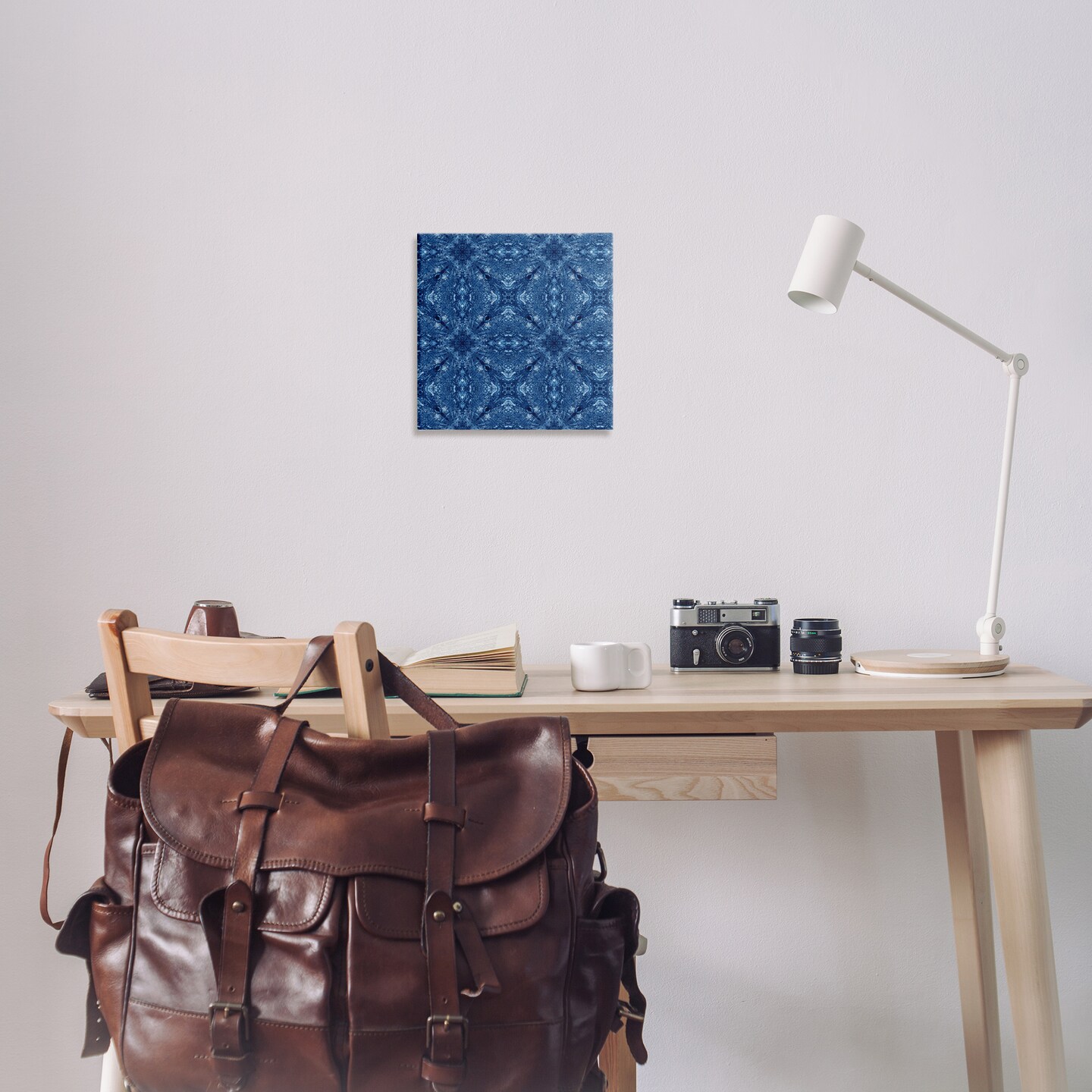 Stupell Industries Patterned Mosaic Tile Canvas Wall Art Design by El Perkin