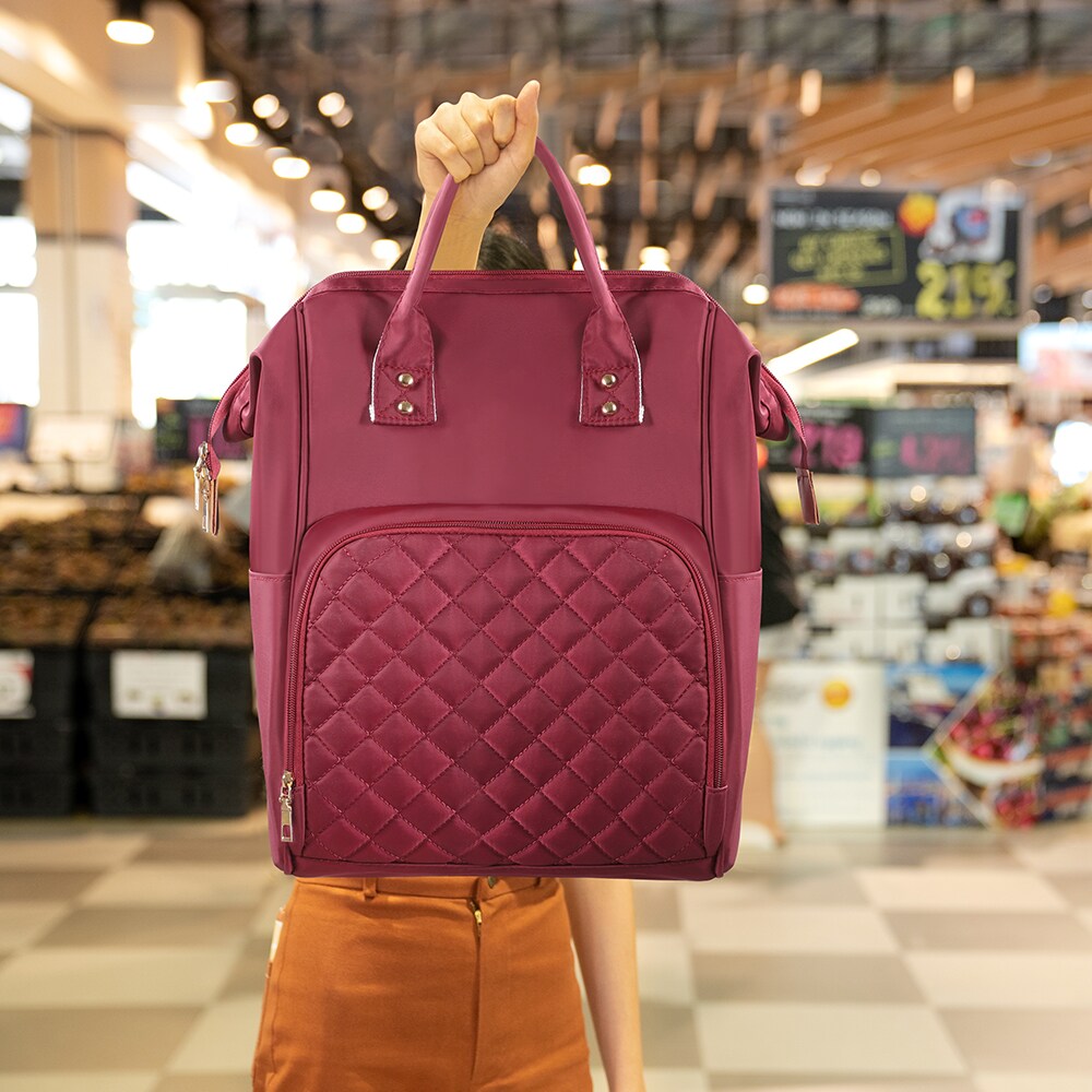 Easy to Clean Large Capacity Waterproof Backpack Babies Diaper Bag Backpack