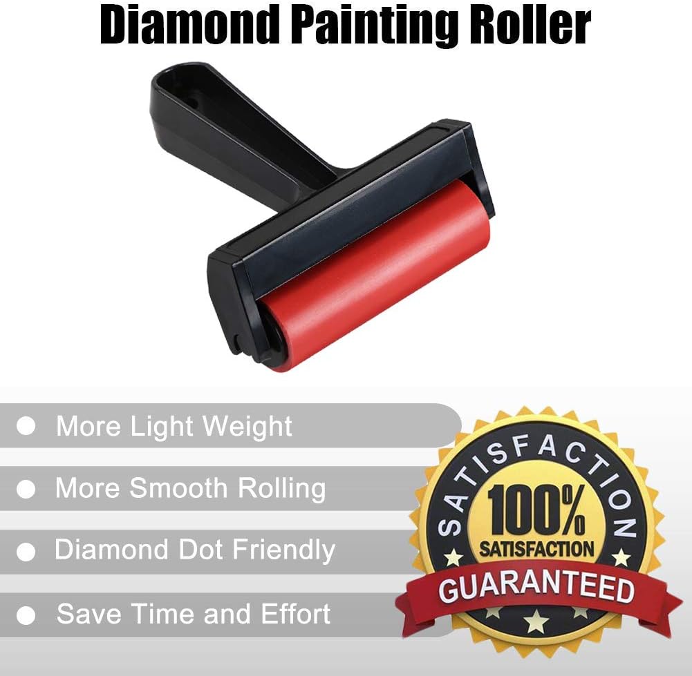 5D Diamond Painting Roller and Fix Tools, Ideal Aligning Repair Pressing Accessories Tools for Full Drill Diamond Painting Kits for Adults (2 Pack)