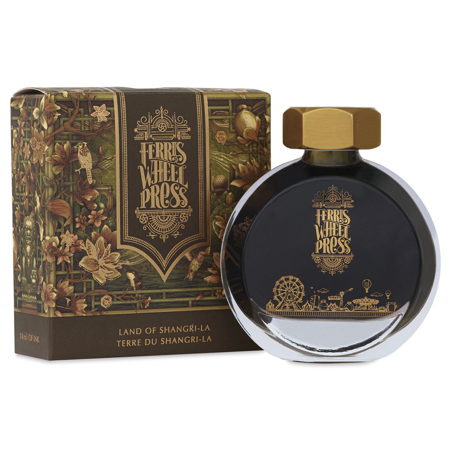 Ferris Wheel Press Fountain Pen Ink - Land of Shangri-la, 38 ml