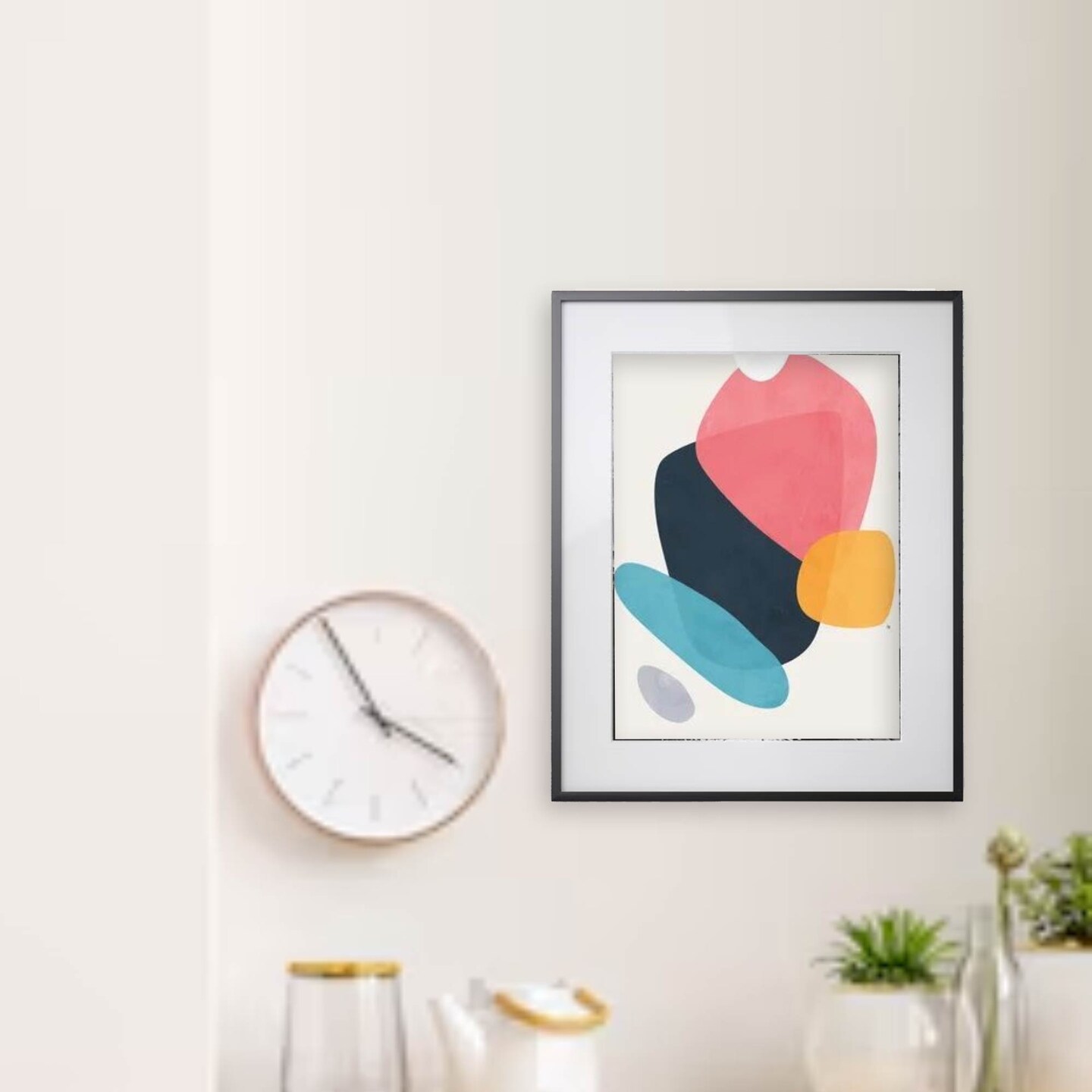 16x20&#x22; Sleek Aluminum Frame with Mount Horizontal or Vertical Display Multiple Sizes!