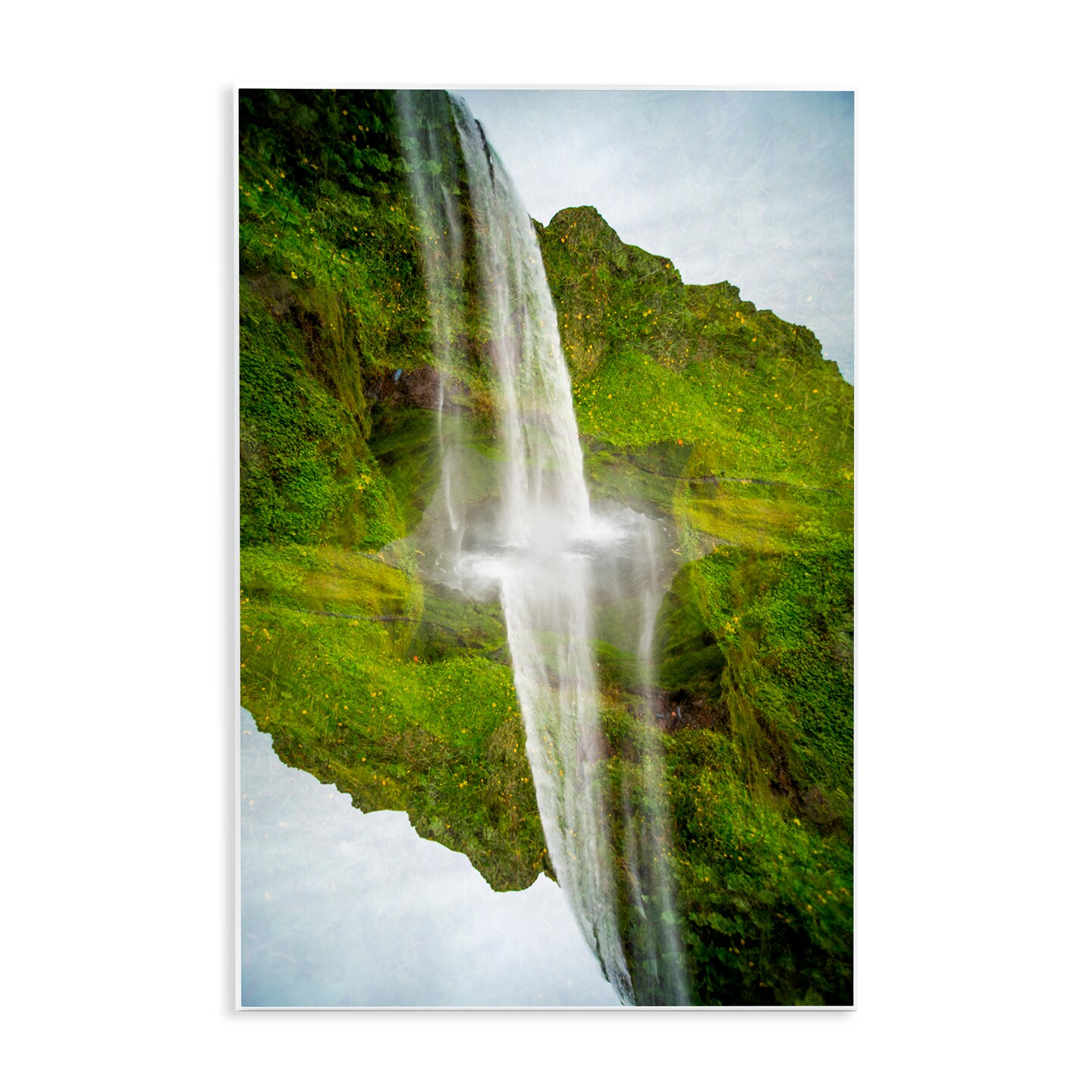 Stupell Industries Surreal Waterfall Reflection Wall Plaque, design by Robin Vandenabeele