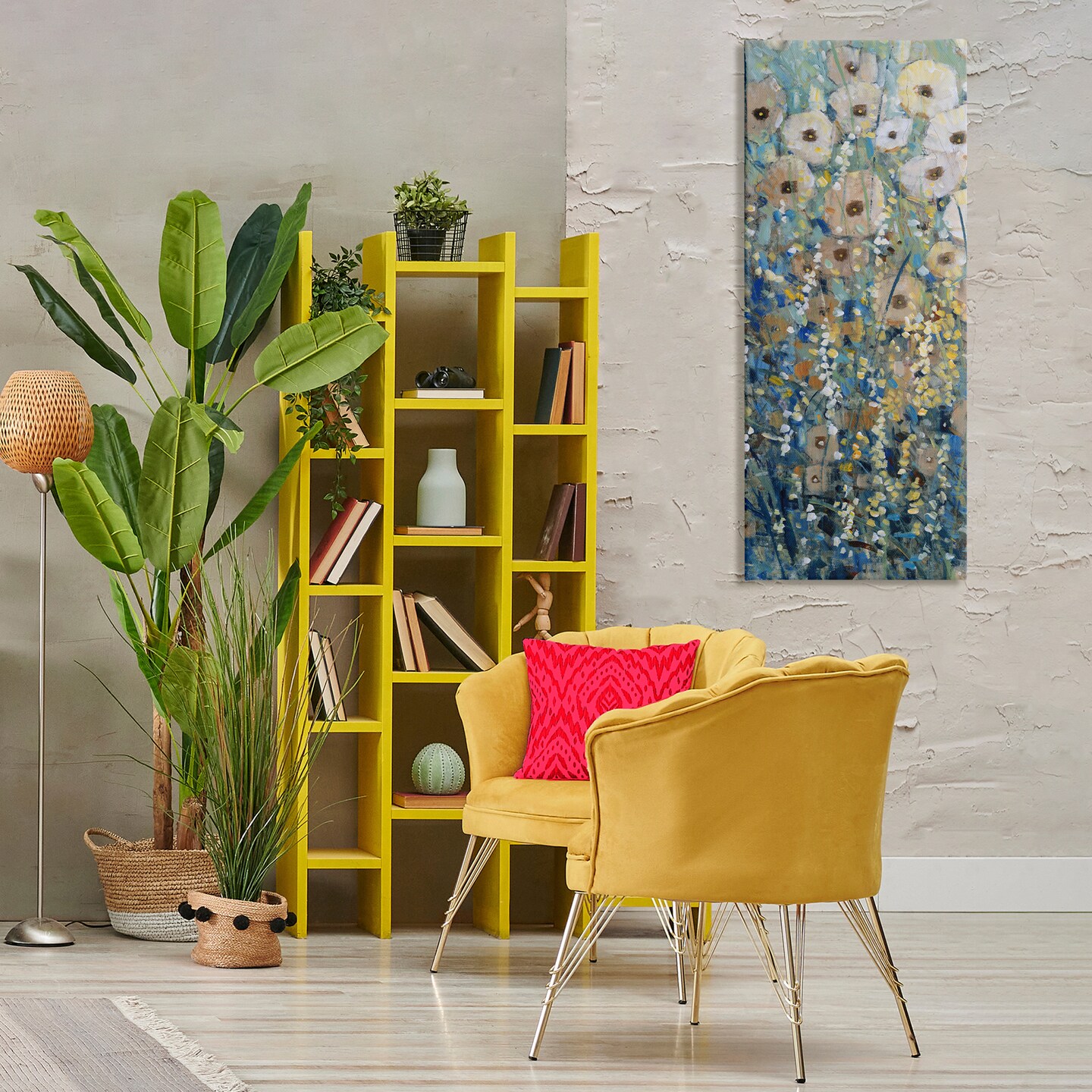 Stupell Industries Sunny Day Fields Canvas, design by Tim OToole