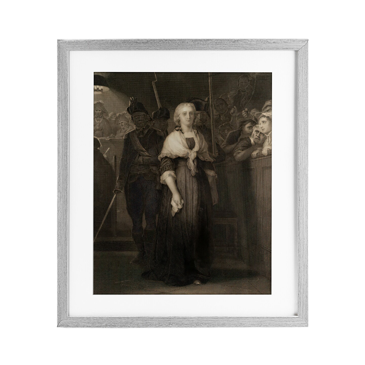Stupell Industries Working Woman Vintage Framed Print Under Glass, design by Marcus Jules