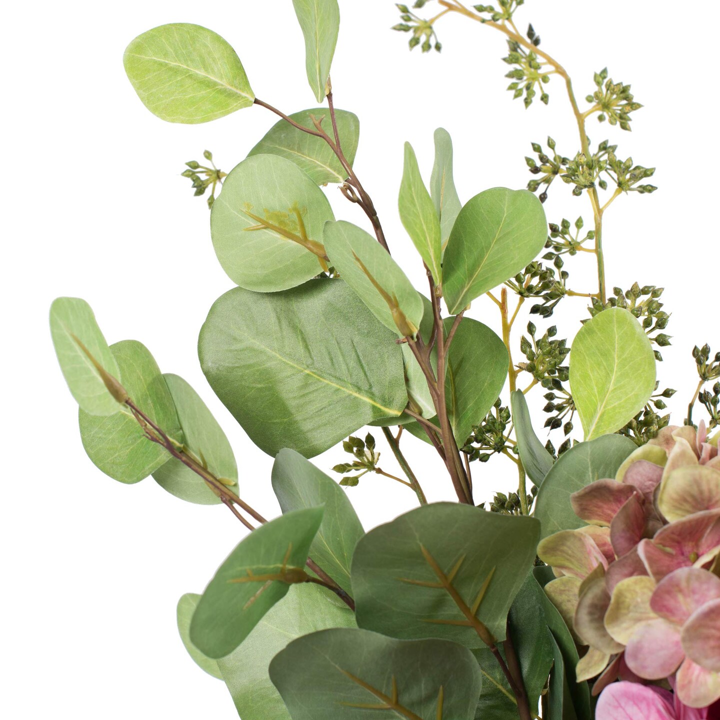 Vickerman 36" Dusty Mauve Hydrangea Bundle Bouquet - FQ190536