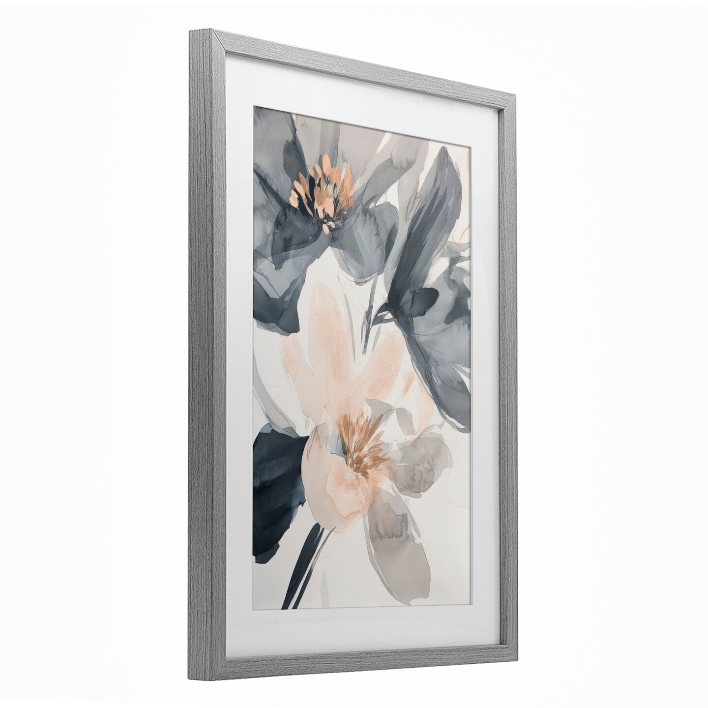 Stupell Industries Abstract Flower Frequencies Framed Print Under Glass, design by Andrea Haase