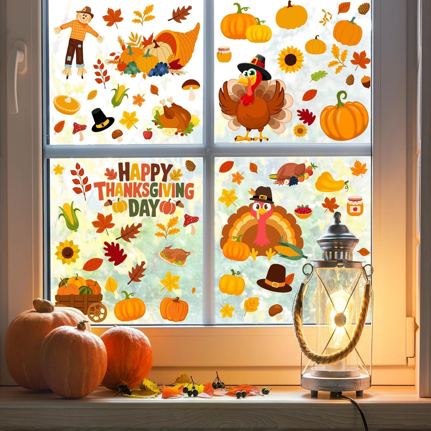 Halloween Window Clings (Multiple Colors)