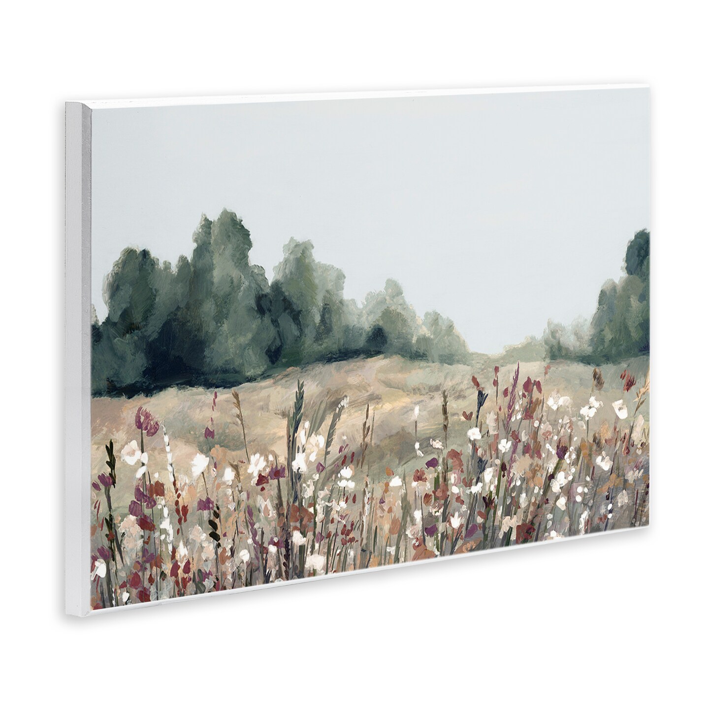 Stupell Industries Muted Meadows Landscape Wall Plaque, design by Hannah Dawson