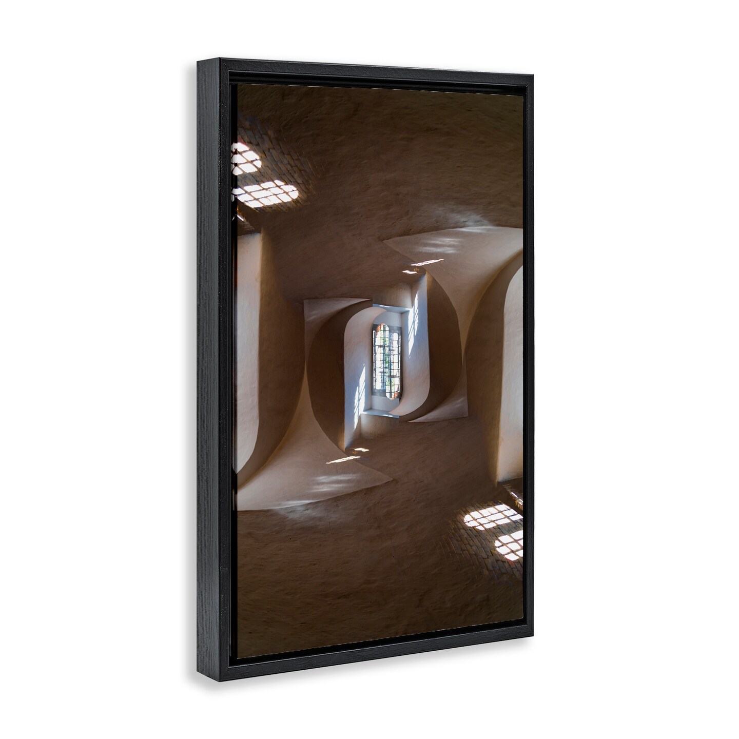 Stupell Industries Window Reflections Symmetry Floating Frame, design by Robin Vandenabeele