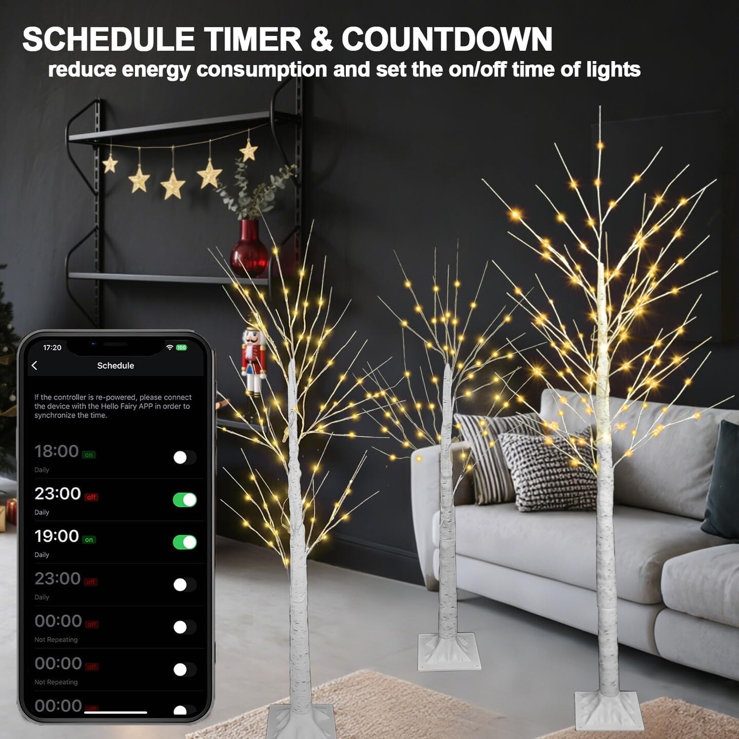 3 Pcs Pop up Christmas Tree 5ft (Silver)