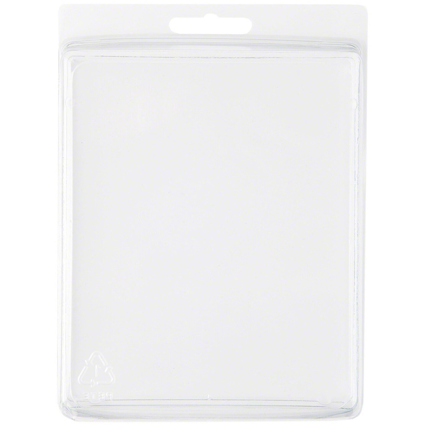 Collecting Warehouse Clear Plastic Clamshell Package / Storage Container, 5.44" H x 4.44" W x 1.5" D