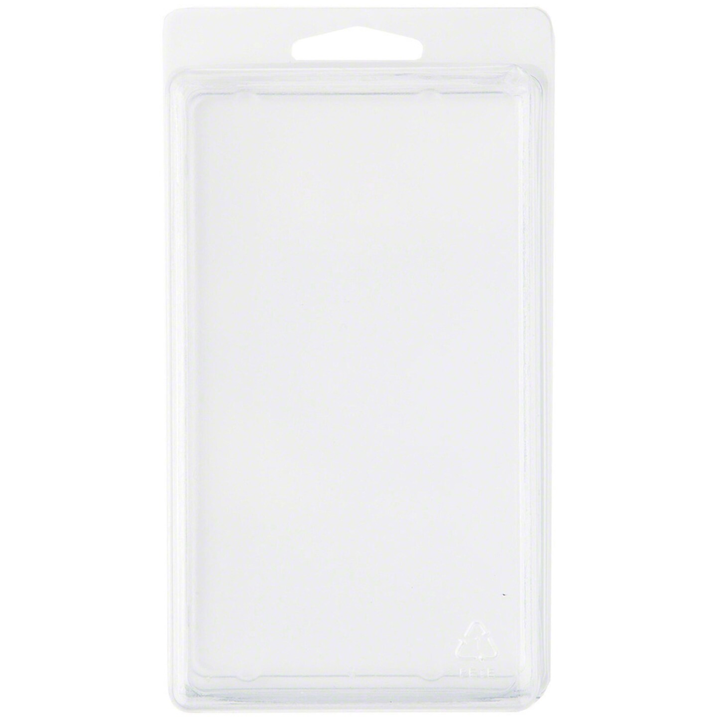 Collecting Warehouse Clear Plastic Clamshell Package / Storage Container, 5.31&#x22; H x 3.13&#x22; W x 2.75&#x22; D