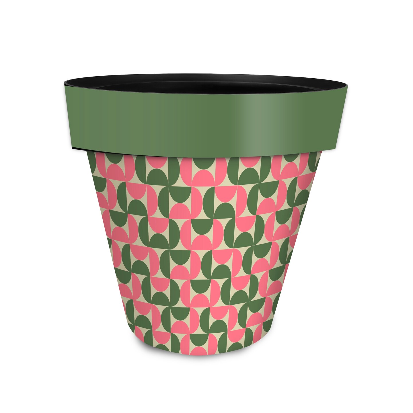 Pink and Green Modern Large Planter, Model: DEBL-FL02797 | Michaels