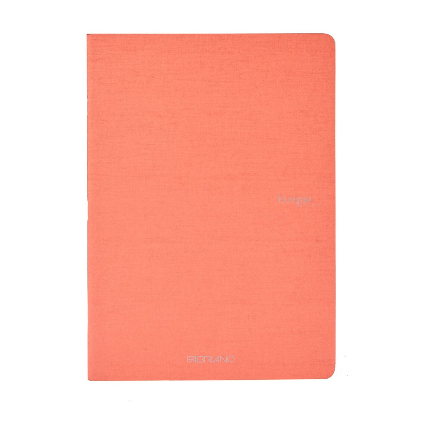 Fabriano Ecoqua Original Saddle-Stitched Notebook, Size A5, 40 Sheets, 5.8" x 8.3"