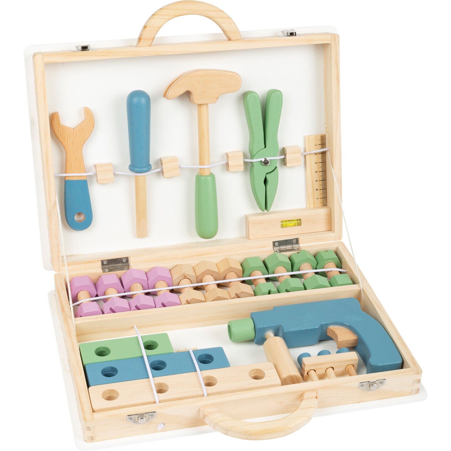 Small Foot Wooden Toys - Premium Nordic Toolbox Playset