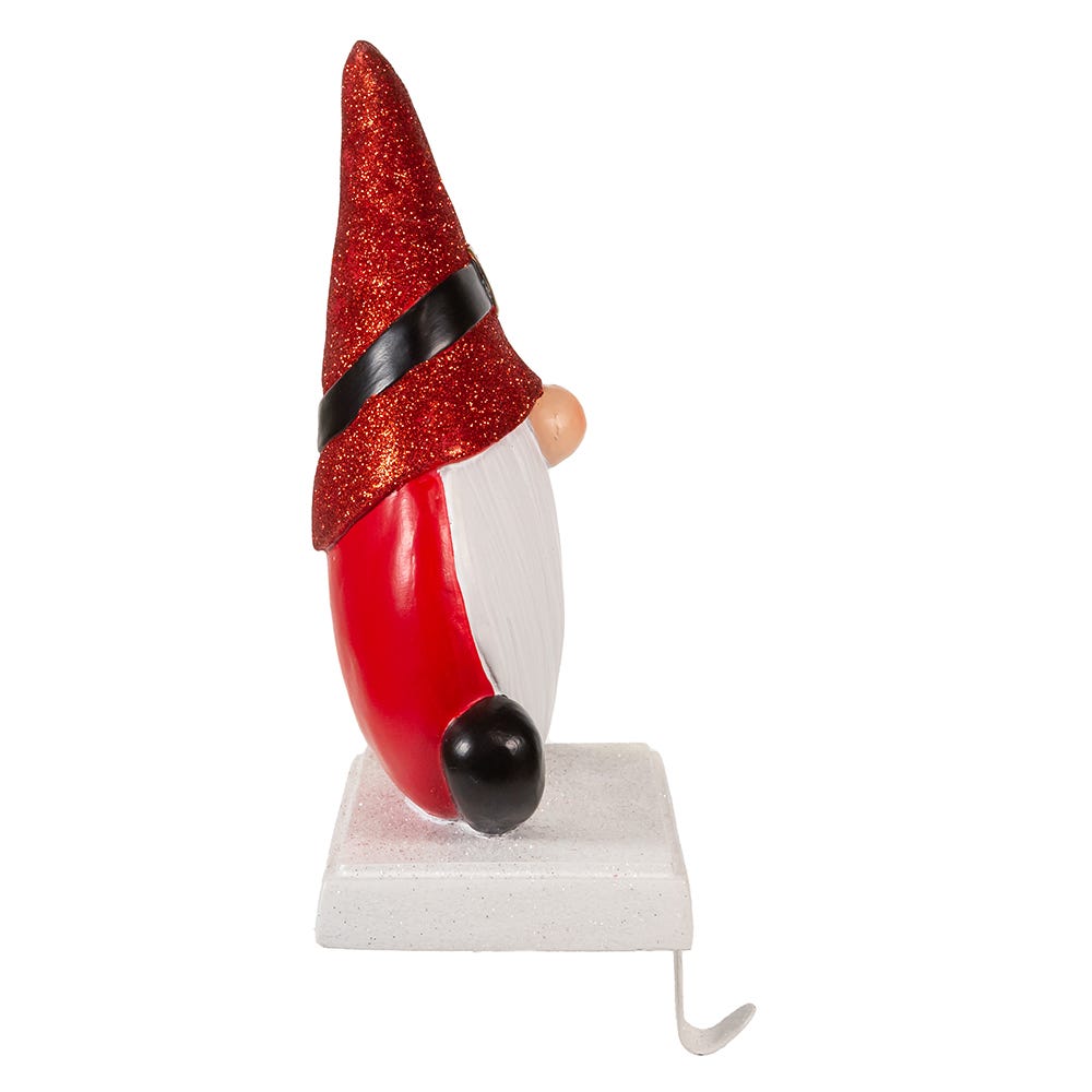 Kurt Adler 10-Inch Resin Gnome Stocking Holder